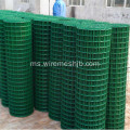 PVC bersalut Welded Wire Mesh dengan Aperture 1 &quot;